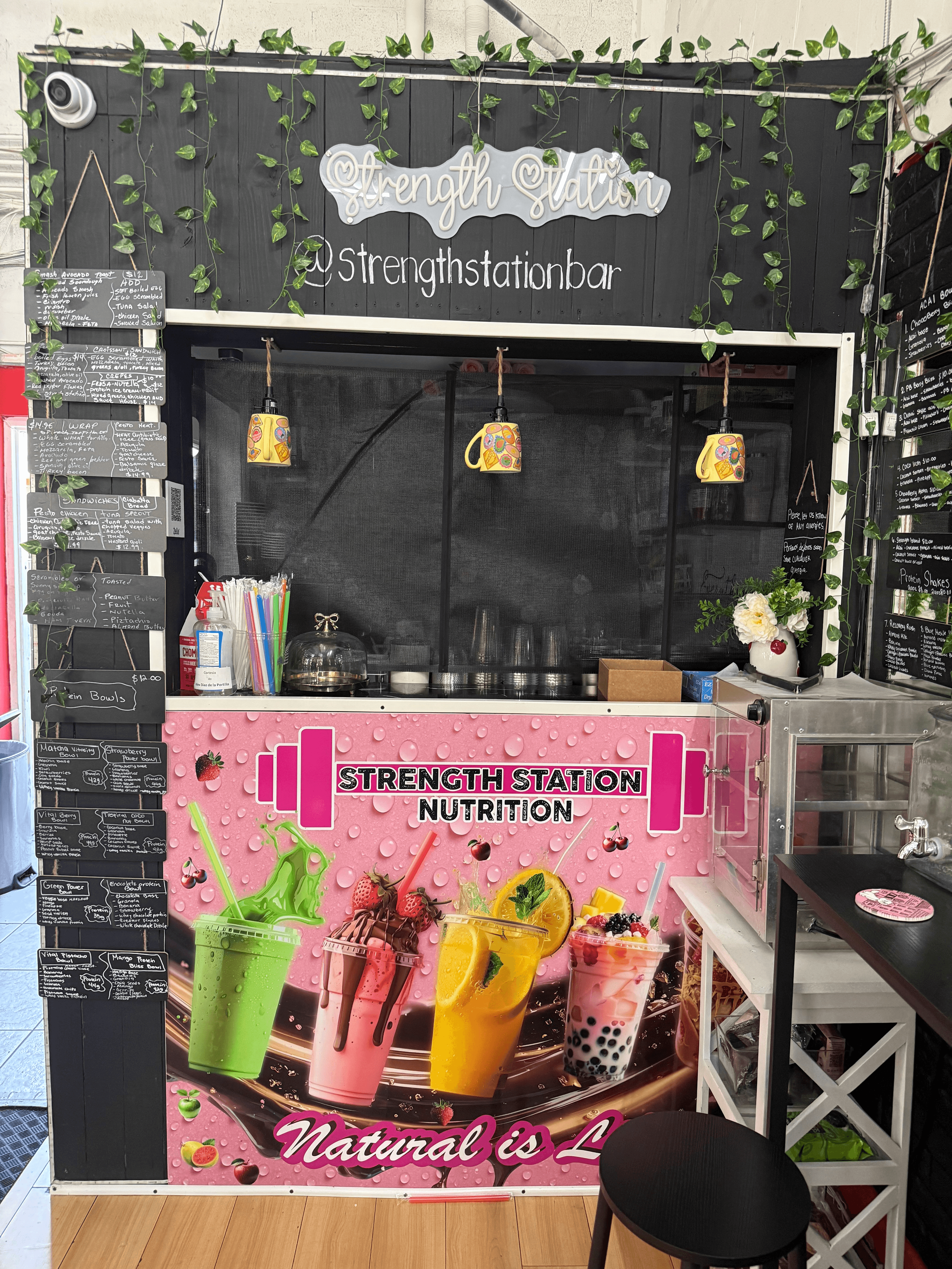 Strength Station Bar