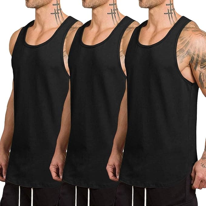 COOFANDY Tank Tops 3-Pack